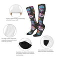 thumbnail image 6 of Lsque Cat Icecream Printed Crew Socks Men's Women's LightWeight Thin Casual Calf Socks ,Knee High Socks,Cotton Socks, 6 of 9