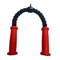 thumbnail image 3 of Accesorio de cable de cuerda para tríceps, ligero y resistente, cuerda de tensión para bíceps y tríceps Rojo, 3 of 9