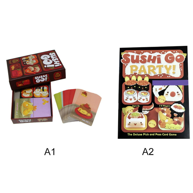PersonalhomeD Educational Board Game Parent And Child Sushi Go Party The  Pick and Pass Card Game Toy for 3 - 5 People