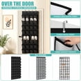 thumbnail image 2 of Over The Door Shoe Organizer Hanging | Over The Door Shoe and Accessory Organizer | White Fabric Shoe Organizer | Hanging Organizer with Pockets for Closet, Bedroom and Dorm, 2 of 4