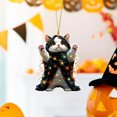 thumbnail image 1 of Wpawbk Halloween Acrylic Keychain Pendant, Cute Pumpkin Design for Car & Backpack, Durable Non-Fading Decoration, Festive & Daily Use Accessory Home Decoration, 1 of 6