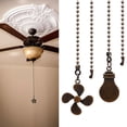 thumbnail image 2 of Fan Shape Ceiling Fan Pull Chain Light Shape Chandelier Pull Chain Ceiling GXU N4V8, 2 of 8