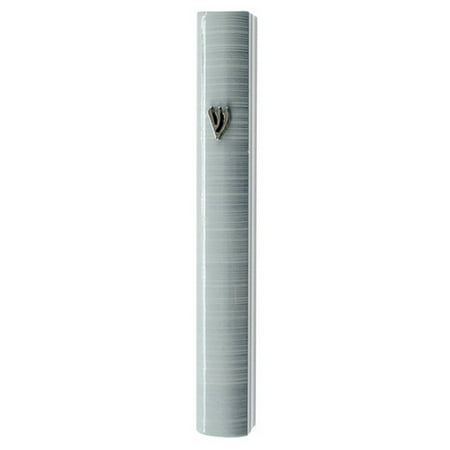 My Daily Styles Aluminum Stripes Classic Mezuzah Case, 5