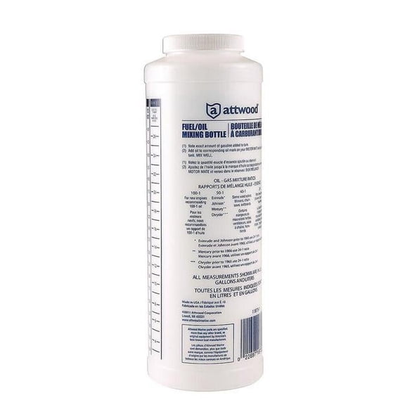 1 qt. 11873-1 Oil to Gas Mixing Container
