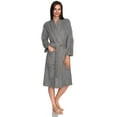 thumbnail image 1 of TowelSelections Women's Kimono Robe Turkish Cotton Soft Terry Bathrobe Small/Medium Paloma Gray, 1 of 5