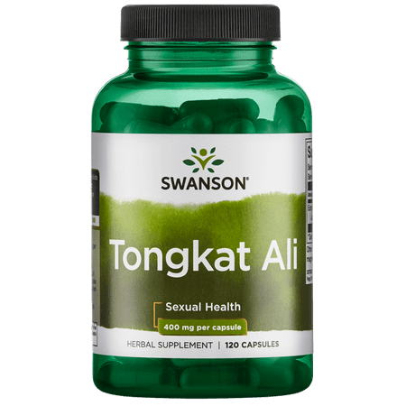 Swanson Tongkat Ali 400 mg 120 Caps (Best Herb Tongkat Ali)