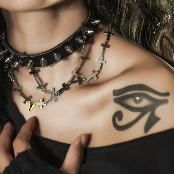 LOLIPPYY 200Pcs Punk Style Golden Cone Spikes Rivets for Handcraft Garment and Bag Embellishment