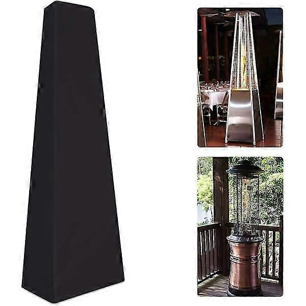 Outdoor garden heater cover, waterproof and heavy-duty, fits 90.16" pyramid torch patio heater