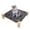 Black Diamond, variant on Pozico Gray Plaid Elevated Pet Cot, Wooden Frame Breathable Mesh Hammock Bed, for Small Cats & Dogs Indoor Outdoor