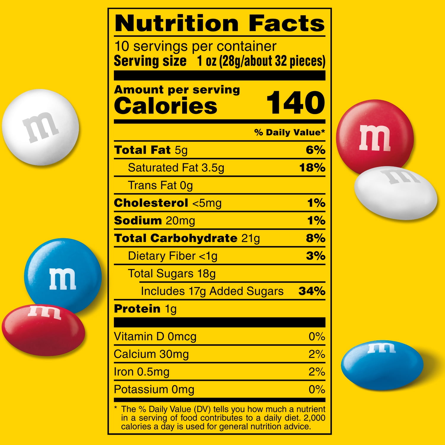(3 pack) M&M's Milk Chocolate Red, White & Blue Summer Candy - 10 Oz Bag