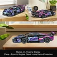 thumbnail image 2 of VEAIS Creative Sports Building Block Car Set 1329 Pieces 1:14 Scale Ages 6+, 2 of 9