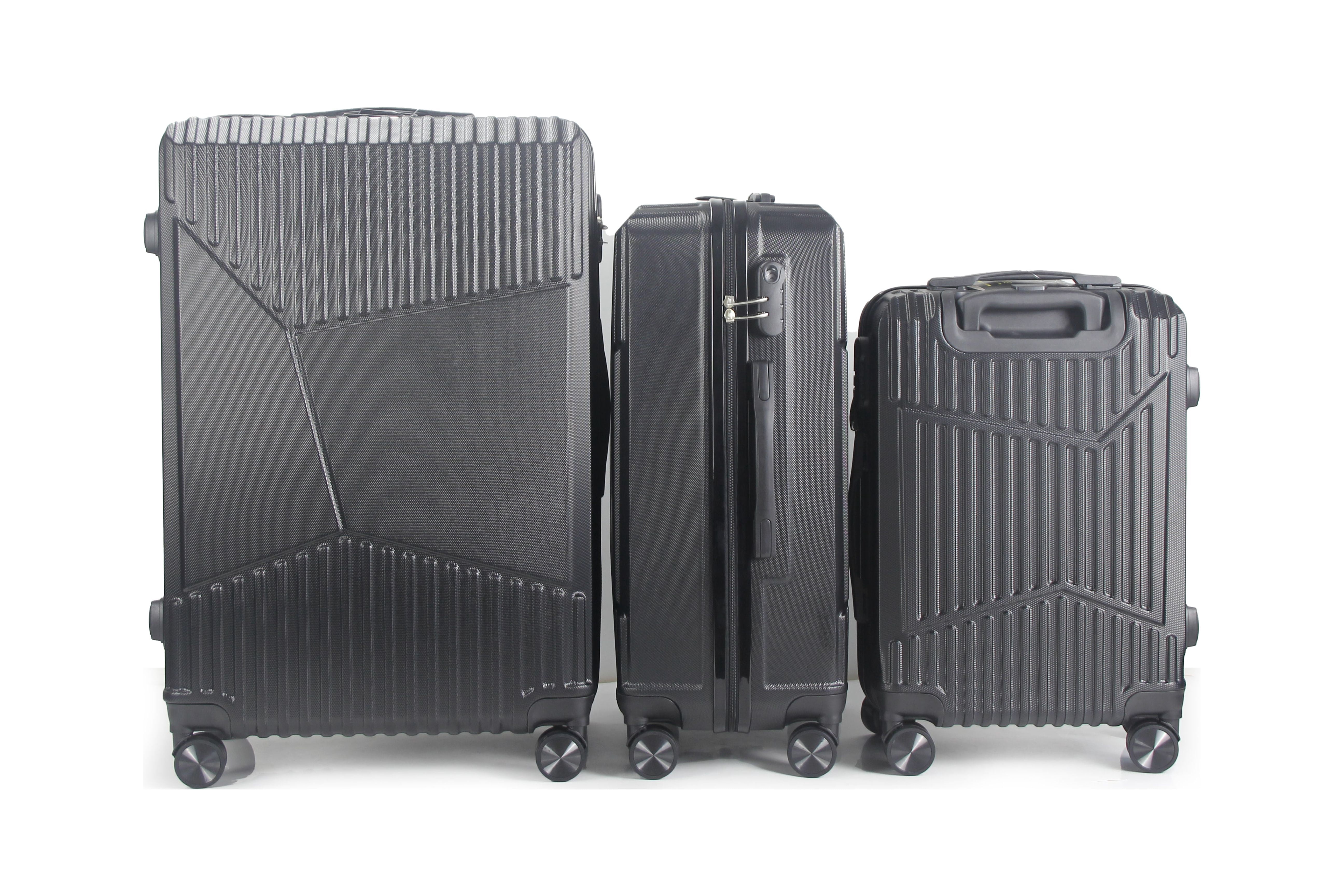 Mirage Melinda Hard Shell Lightweight 3 Piece Luggage Set