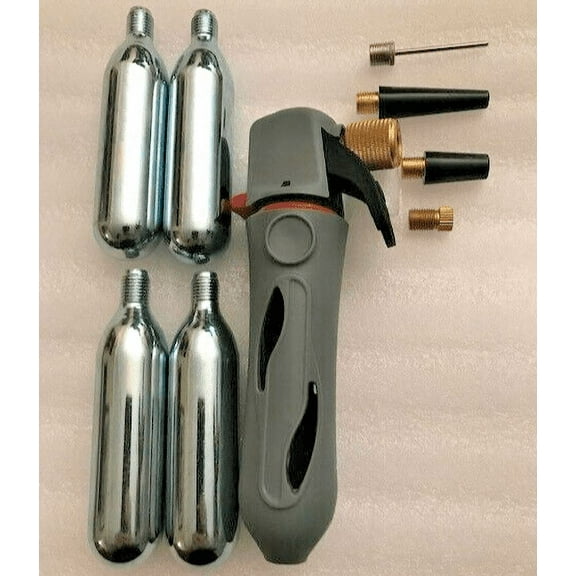 CO2 power cleaner air duster PRO tips computer electronics 4  16g CO2 cartridges