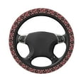thumbnail image 3 of Fotbe Rose Flowers Steering Wheel Cover Universal 15 in Car Accessories for Men Women,Steering Wheel Protector Comfortable Protective Case for SUV Sedan Decor, 3 of 8