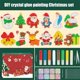 thumbnail image 5 of Kit de pintura navideña de resina de cristal para niños | Set de arte sin horno con adornos para ventanas y llaveros | Juguete educativo seguro para manualidades, 5 of 5