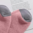 thumbnail image 3 of Penkiiy High Socks for Women Women's Outdoor Ski Socks In Autumn And Winter, Thickened Towel Bottom Warm Stockings, Climbing Stockings And Socks Pink Socks, 3 of 5