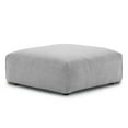 thumbnail image 2 of Poly and Bark Infina Ottoman in Soho Grey, 2 of 9