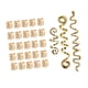 thumbnail image 3 of Kit de 28 accesorios para rastas, joyas para el cabello, trenzas de cola de caballo, barba y cabello. Oro, 3 of 9