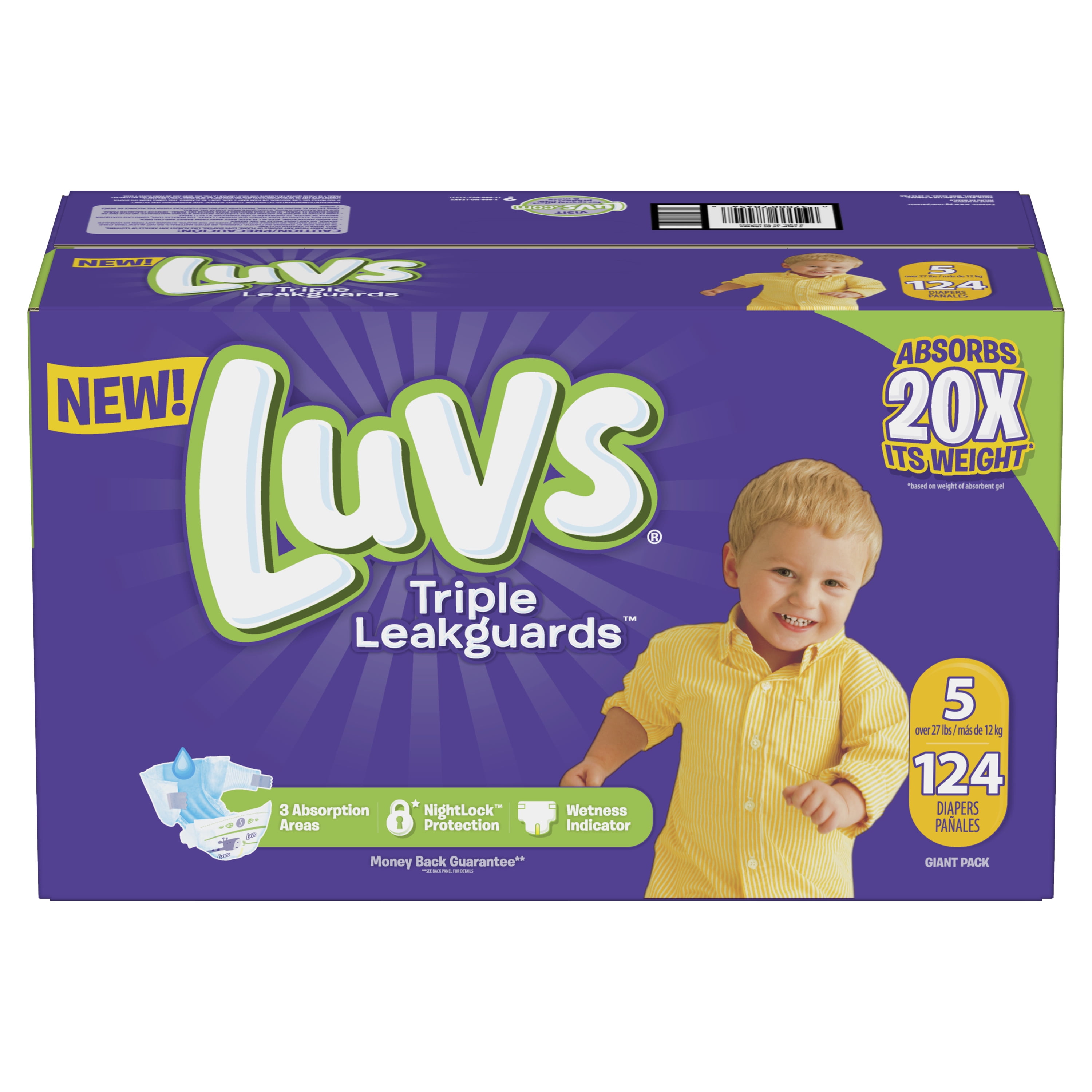 Luvs Deluxe Diapers