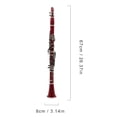 thumbnail image 3 of Clarinete Bb 17 teclas con estuche Instrumentos musicales de orquesta Instrumento de viento de madera, 3 of 7