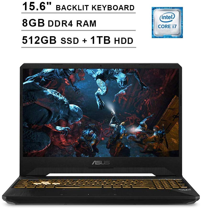 2020 Asus TUF 15.6 Inch 120Hz FHD 1080P Gaming Laptop ...