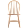 thumbnail image 2 of Winsome Wood Windsor Chair, Set of 2, Multiple Finishes, 2 of 7