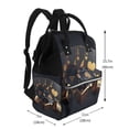 thumbnail image 4 of Ratiio Casino Cards Poker Mummy Backpack - Waterproof Twill Canvas, Large Capacity Diaper Bag with Multiple Pockets and Adjustable Straps, 4 of 4