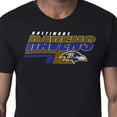 thumbnail image 3 of Men's Starter Black Baltimore Ravens Logo Push Graphic T-Shirt, 3 of 3