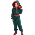thumbnail image 3 of Disfraz de elfo navideño, disfraz de Papá Noel, traje para padres e hijos, 3 of 5