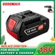 thumbnail image 1 of 6000mah para Batería Bosch BAT618 GBA Profesional GBH GSR GSB BAT620 BAT609G BAT614 Batería de Repuesto para Taladro Eléctrico, 1 of 6