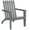 Gray, variant on Costway Patio Adirondack Chair Acacia Wood Lounge Armrest Garden Deck Black