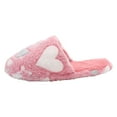 thumbnail image 5 of Oyedens Womens Slippers Star Fuzzy House Shoes for Men Cozy Fluffy Home Bedroom Indoor Slippers, 5 of 6