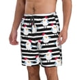 thumbnail image 2 of Zufioo Cute Chicken for Men's Casual Beach Shorts, Sports Fitness Quick-drying Drawstring Shorts with Pockets for Home Wear-Medium, 2 of 6