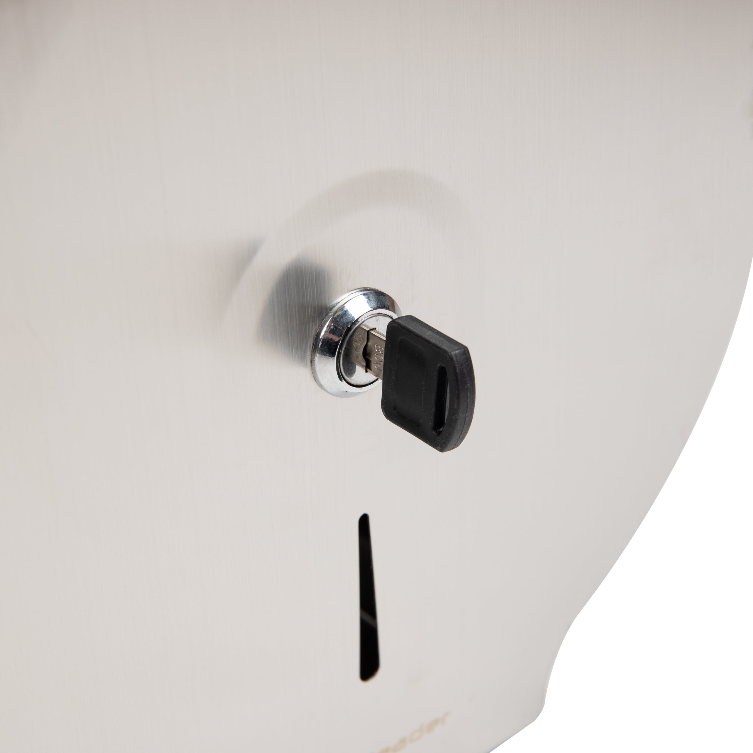 Mind Reader Silver Wall-Mounted Commercial Toilet Paper Holder