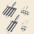thumbnail image 2 of Meatball Maker+Cutting Spade Multifunction Meatball Scoop Maker Stainless Steel G13164, 2 of 6