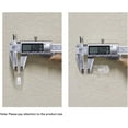 thumbnail image 3 of 7/32 Clear Plastic Locking Shelf Support Pegs 30 Pack Durable Hardware Pins, 3 of 5