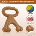 thumbnail image 2 of Hueso masticable para perros - 1 pieza Masticador extremo, sabor a bisonte - Juguete masticable para perros con fuerte capacidad de masticación - Pequeño - Adecuado para perros de hasta 11 kg, 2 of 5