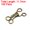 Bronze, variant on 100pcs Metal Sewing Hooks and Eyes Closures Suitable for Bra Clothing Sewing Craft Trousers Silver