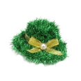 thumbnail image 4 of Pinza para el pelo del día de San Valentín, pinza para el pelo con forma de sombrero, tocado verde para fiesta para mujeres y niñas. Arco, 4 of 9