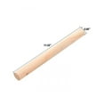 thumbnail image 2 of WHAMVOX  28 Cm Bakers Thin Long Rolling Pin Wooden Pie Crust Roller Flour Stick, 2 of 6