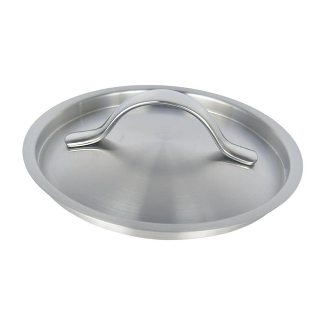 Tapa de sartén de acero inoxidable, cubierta para sartén, herramienta de cocina, herramienta para barbacoa, cubierta redonda para sartén, tapa para ollas, sartenes para barbacoa, picnic 16 cm