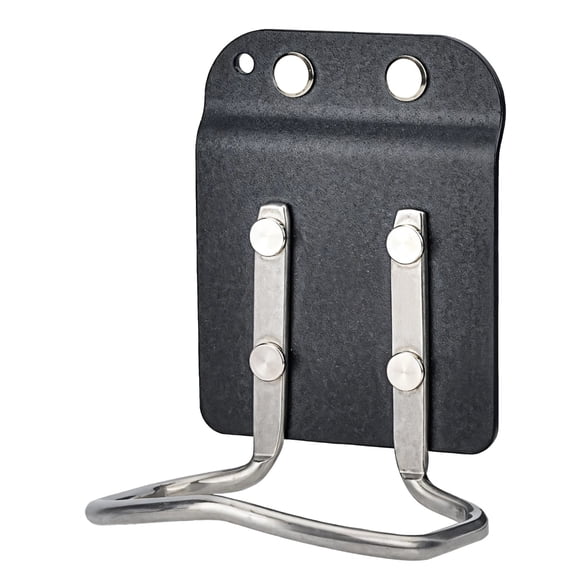 Drill Holder for Tool Belt, Metal Drill Clip Compatible with 5 cm/2 in Wide Belt, Impact Driver Single-Hand Hook for Quick Access