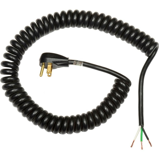 Carol 12' Coiled Power Tool Extension/Power Supply Cord, 16awg 15a/125v