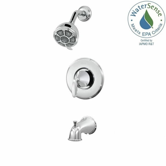 Pfister Pasadena Polished Chrome Single-Handle 3-Spray Tub/Shower Faucet