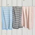 thumbnail image 3 of Alrona Stripe Baby Blanket 30"x40" (Petal Pink) New for 2018 Spring & Summer, 3 of 5