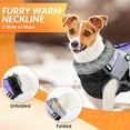 thumbnail image 5 of TSYKHAIA Winter Dog Coat - Warm Waterproof Jacket with Fleece Lining, Detachable Harness, Reflective Design, 5 of 8