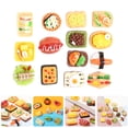 thumbnail image 3 of 15 piezas de comida artificial realista para cocina, juego de simulación de comida falsa, accesorio para fotos, 3 of 7
