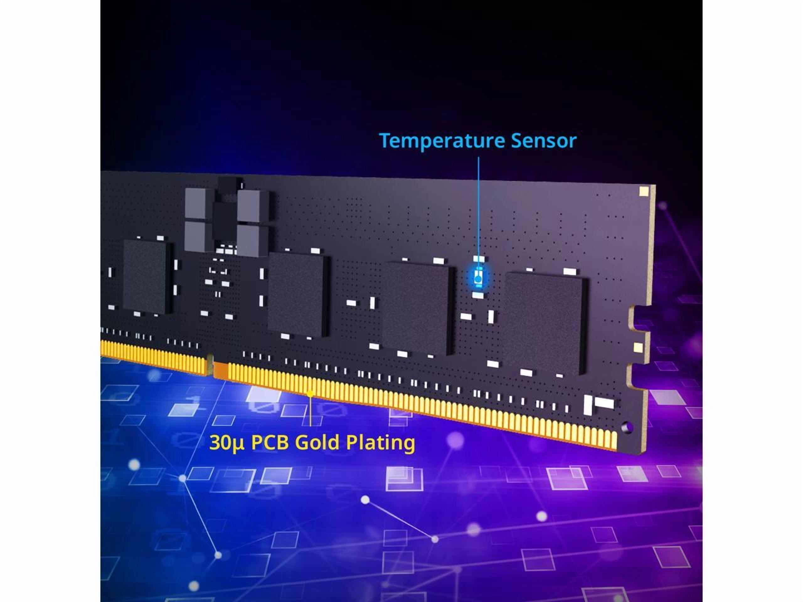 ADATA XPG AICORE 64GB (2 x 32GB) ECC Registered DDR5 7200 (PC5 57600) Memory Model AX5R7200C3432G-DTAIRBK
