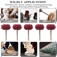 thumbnail image 3 of 50 Pc 1 Inch Abrasive Wheel Polishing Buffing Wheel Drills, 3 of 5
