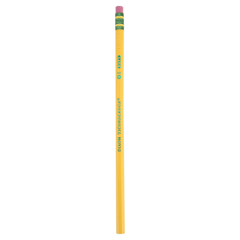 Ticonderoga Pre-Sharpened Pencil, HB, #2, Yellow, Dozen